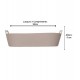 Forma Quadrada 20X5CM Para Air Fryer Bege Silicone